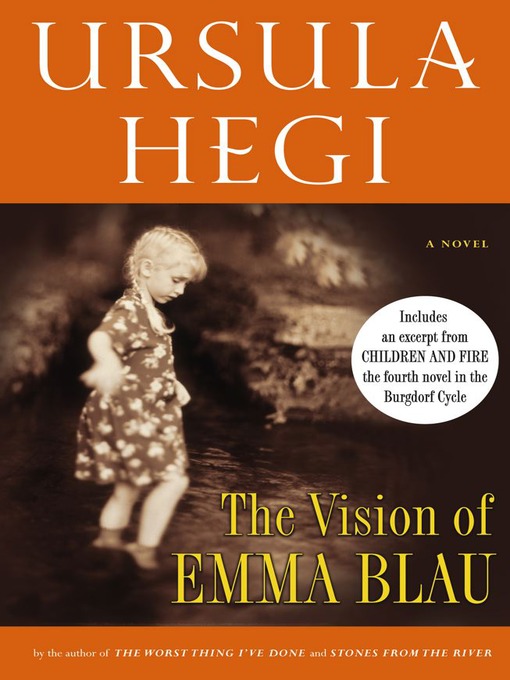 Title details for The Vision of Emma Blau by Ursula Hegi - Wait list